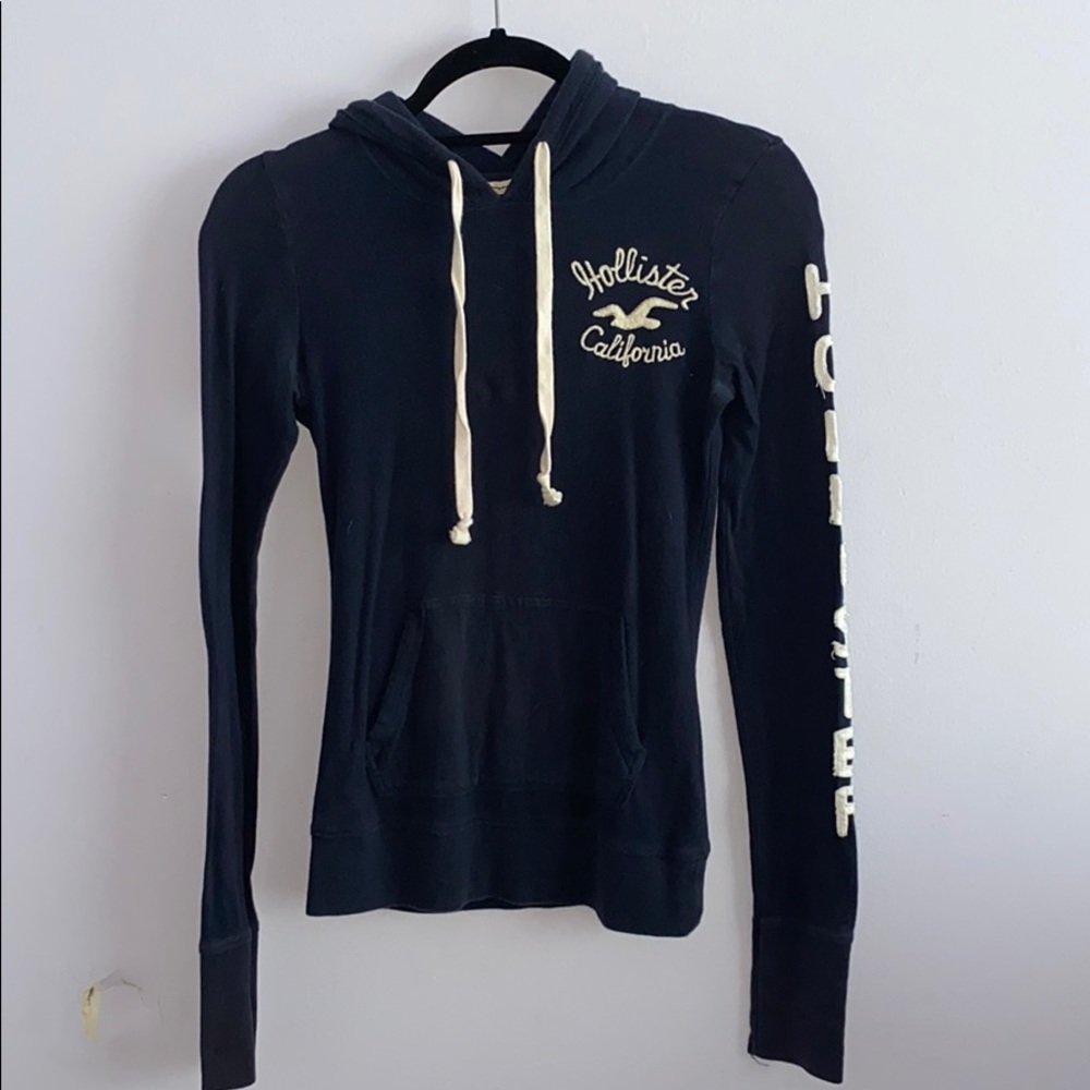 Hollister Navy Blue Pullover